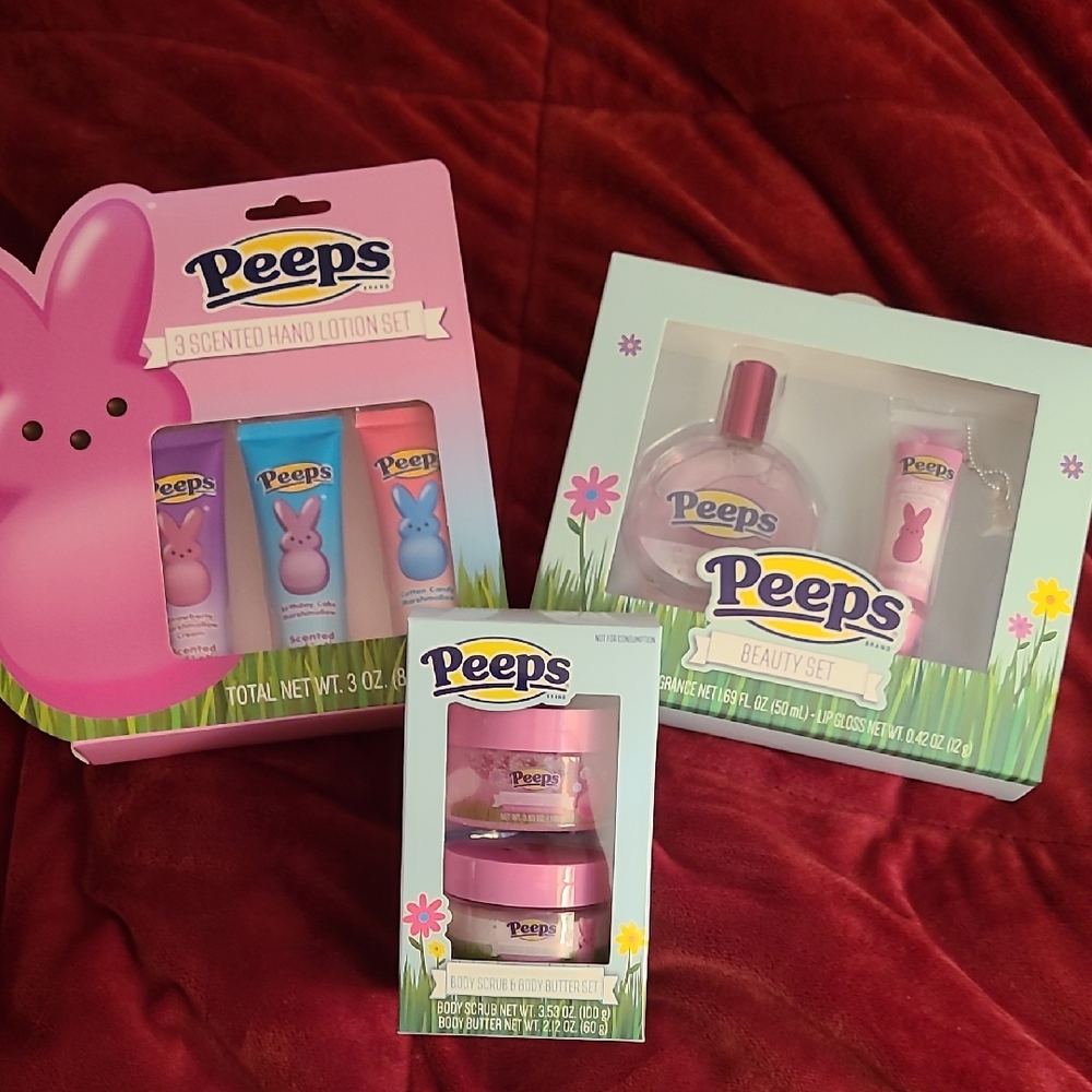 Peeps Kids Beauty Set - Pink and Blue